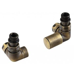 SAPHO CORNER SIMPLY připojovací sada ventilů triaxiální, pravé provedení, bronz TM1248 obraz