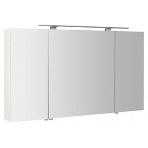 SAPHO MIRRÓ galerka s LED osvětlením, 3x dvířka, 120x70x16cm, bílá MC121-0030 obraz