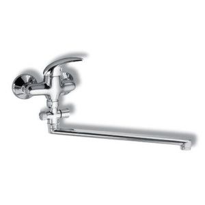 NOVASERVIS Paneláková baterie bez příslušenství 150 mm Metalia 55 chrom 55072/1, 0 obraz