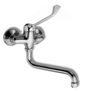 NOVASERVIS Dřezová baterie 100 mm lékařská páka Metalia 55 chrom 55074L/T, 0 obraz