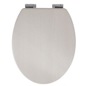 Wc sedátko se zpomalovacím mechanismem AWD Interior MDF bílý dub 1066 AWD02181066 obraz
