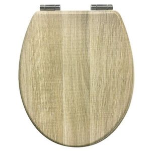 Wc sedátko se zpomalovacím mechanismem AWD Interior MDF Natur 1702 AWD02181702 obraz