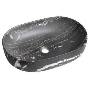 SAPHO CALEO keramické umyvadlo na desku, 60x42cm, carnico mramor CA590CM obraz