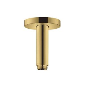HANSGROHE Příslušenství Přívod od stropu S 10 cm, leštěný vzhled zlata 27393990 obraz
