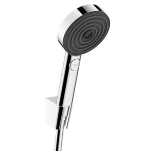 HANSGROHE Pulsify Select S Set sprchové hlavice, držáku a hadice, 3 proudy, EcoSmart, chrom 24306000 obraz