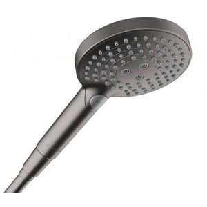 HANSGROHE Raindance Select S Sprchová hlavice, 3 proudy, EcoSmart, kartáčovaný černý chrom 26515340 obraz