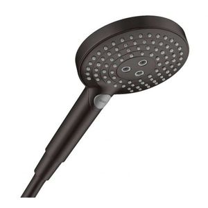 HANSGROHE Raindance Select S Sprchová hlavice, 3 proudy, EcoSmart, matná černá 26515670 obraz