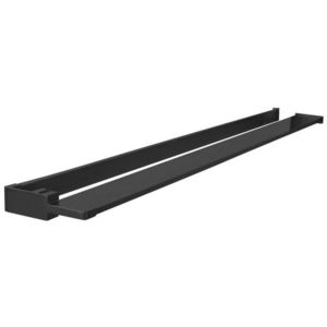 SAPHO Police na walk-in zástěnu, 142cm, černá mat EG1425 obraz