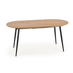 HALMAR Jídelní rozkládací stůl Colledo 120/160 cm dub Craft zlatý obraz