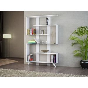 Hanah Home Knihovna Rain bílá obraz