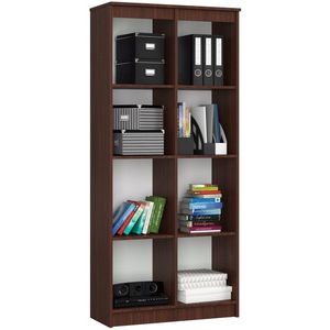 Ak furniture Knihovna Rexa 80 cm wenge obraz