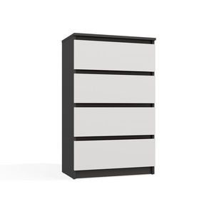 TP Living Komoda Malwa M4 70 cm antracit/bílá obraz