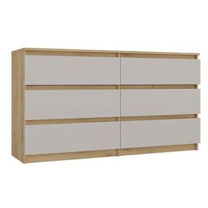 TP Living Komoda Malwa M6 140 cm dub artisan/kašmír obraz
