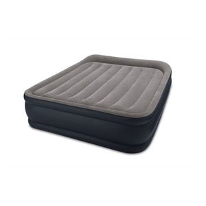 Nafukovací postel Intex 203x152cm s pumpou modro-šedá obraz