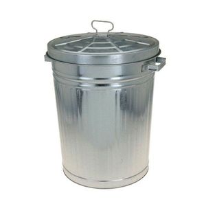 DekorStyle Odpadkový koš 55 L stříbrný obraz