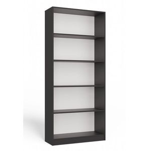 TP Living Regál Onyx R80 80 cm antracit obraz