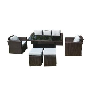 Garden Line Sada zahradního nábytku KIRO hnědá obraz