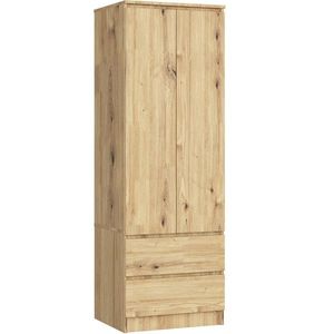 Ak furniture Šatní skříň STAR 60 cm dub artisan obraz