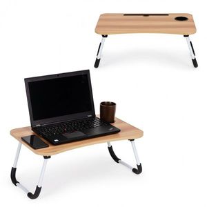 MODERNHOME Stojan na notebook Modo 60x40 cm hnědý obraz