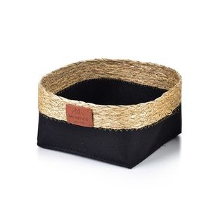 Mondex Úložný košík Bali 20x20x11 cm černý obraz