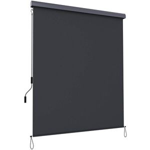 SONGMICS Vertikální markýza Orrine 250x160 cm šedá obraz