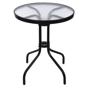MultiGarden Zahradní stolek 60 cm černý obraz