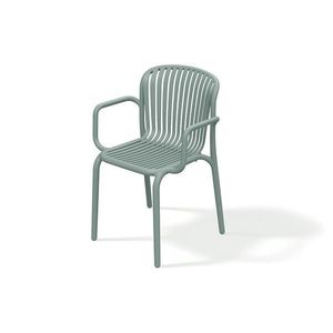 Prosperplast Zahradní židle s područkami BRENES 57, 5x53x82, 5 cm zelená obraz