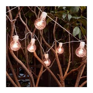 Eglo Eglo 900238 - LED Venkovní dekorační řetěz PARTAJ 16xLED/0, 064W/24V IP44 bílá obraz