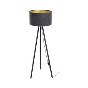 Stojací lampa STANDART 1xE27/60W/230V šedá/wenge obraz
