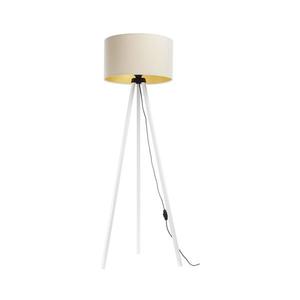 Stojací lampa STANDART 1xE27/60W/230V krémová/bílá obraz