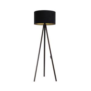 Stojací lampa STANDART 1xE27/60W/230V černá/wenge obraz