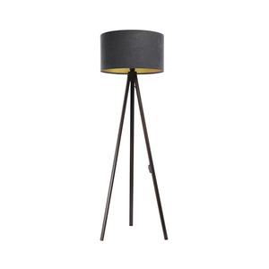 Stojací lampa STANDART 1xE27/60W/230V šedá/wenge obraz