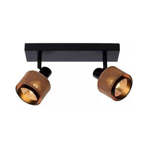 Lucide Lucide 77980/02/30 - Bodové svítidlo RAFA 2xE14/40W/230V černá/bronz obraz