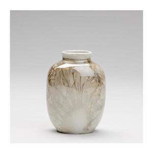 Porcelánová váza 12, 5x9 cm hnědá obraz