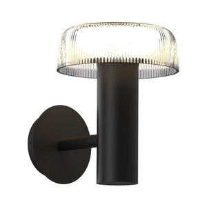 Zuma Line Zuma Line WT33111 - LED Solární nástěnná lampa BLUET LED/2, 5W/2000mAh IP44 černá obraz