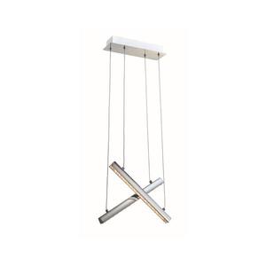 LED Lustr na lanku ALIKANTE LED/14W/230V chrom obraz