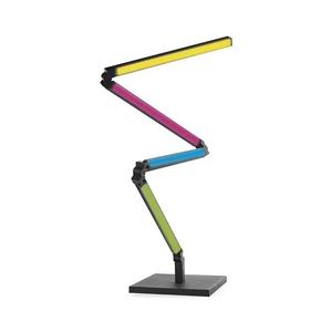 LED RGBIC Stmívatelná stojací lampa GoSmart LED/20W/230V 2700K Wi-Fi Tuya obraz