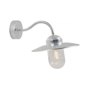 Nordlux Nordlux - Venkovní nástěnní svítidlo LUXEMBOURG 1xE27/60W/230V IP54 stříbrná obraz