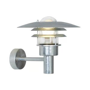 Nordlux Nordlux - Venkovní nástěnné svítidlo LONSTRUP 1xE27/60W/230V IP44 stříbrná obraz