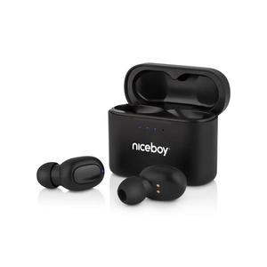 Niceboy Niceboy HIVE Podsie 4 - Bezdrátová sluchátka IP54 černá obraz
