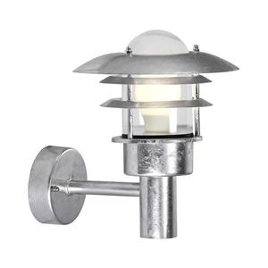 Nordlux Nordlux - Venkovní nástěnné svítidlo LONSTRUP 1xE27/60W/230V IP44 stříbrná obraz
