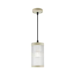 Nordlux Nordlux - Venkovní lustr na lanku COUPAR 1xE27/25W/230V IP33 krémová obraz