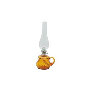 Floriánova huť Petrolejová lampa TEREZA 34 cm amber káro obraz