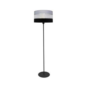 Stojací lampa HELEN 1xE27/15W/230V černá/šedá/stříbrná obraz