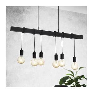 Eglo Eglo 49755 - Závěsné svítidlo TOWNSHEND 6xE27/60W/230V obraz