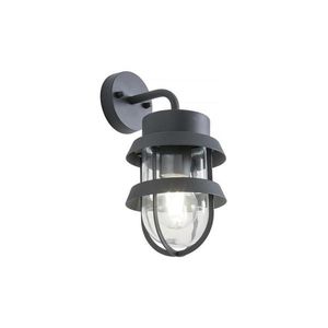 Redo Redo 9498 - Venkovní nástěnná lampa CLAUT 1xE27/42W/230V IP44 antracit obraz