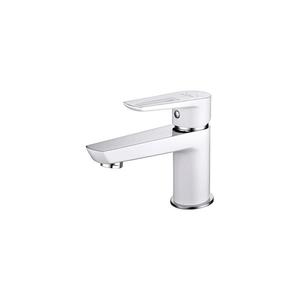 Cersanit Cersanit S951-047 - Umyvadlová baterie MILLE 13, 4 cm bílá + výpusť obraz