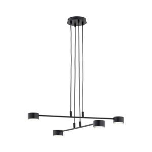 EMIBIG Lustr na lanku MODUS 4xGX53/10W/230V černá obraz
