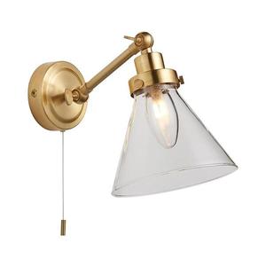 Endon Endon 93854 - Koupelnové nástěnné svítidlo FARADAY 1xG9/3W/230V IP44 zlatá obraz