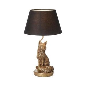Endon Endon 106796 - Stolní lampa FOX 1xE14/6W/230V černá/mosaz obraz